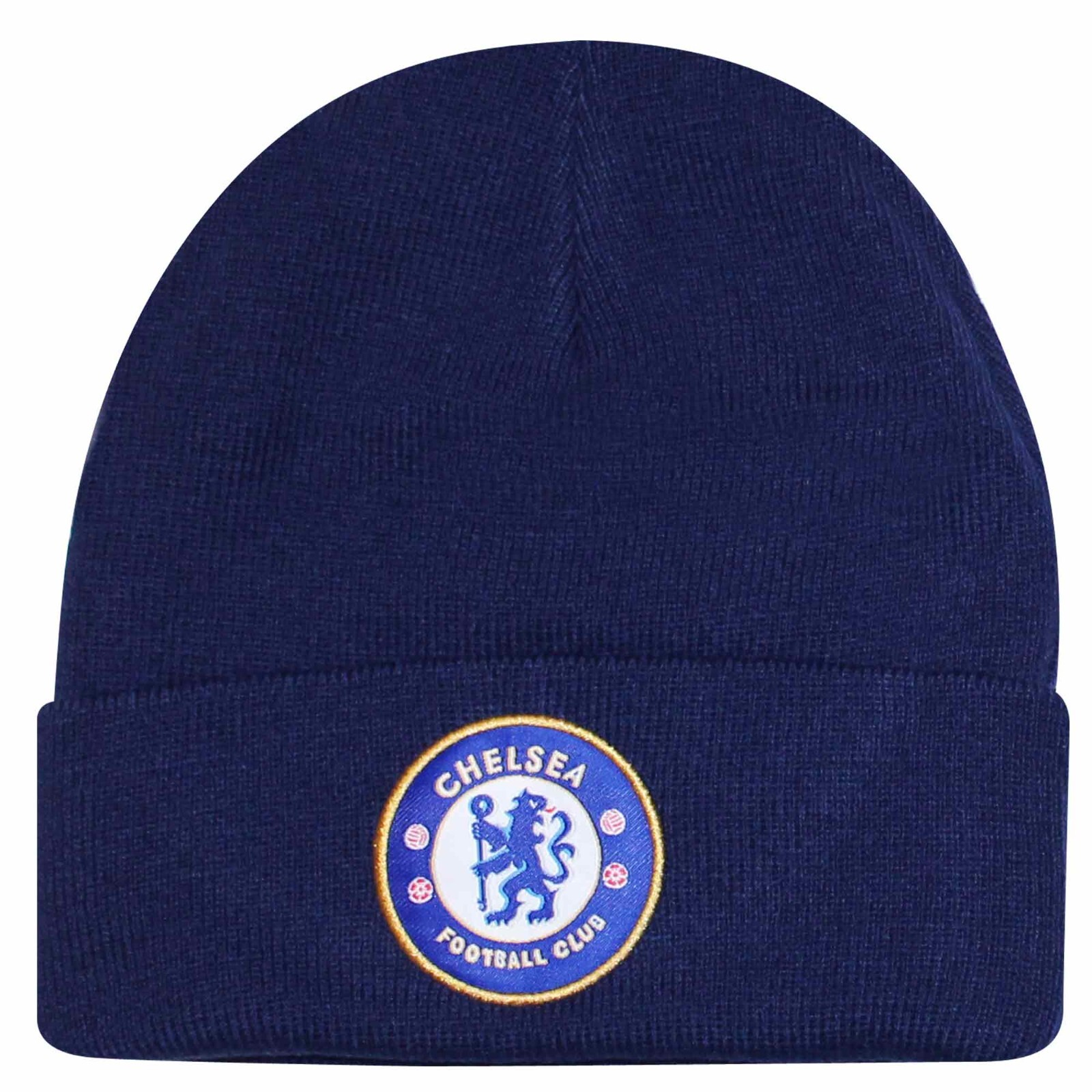 Official Chelsea FC Crest Bronx Hat 100% Acrylic, Chelsea Fans Winter Woolly Hat