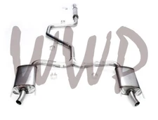 Stainless Steel Dual 2.5" CatBack Exhaust System For 14-20 Chevy Impala 3.6L V6