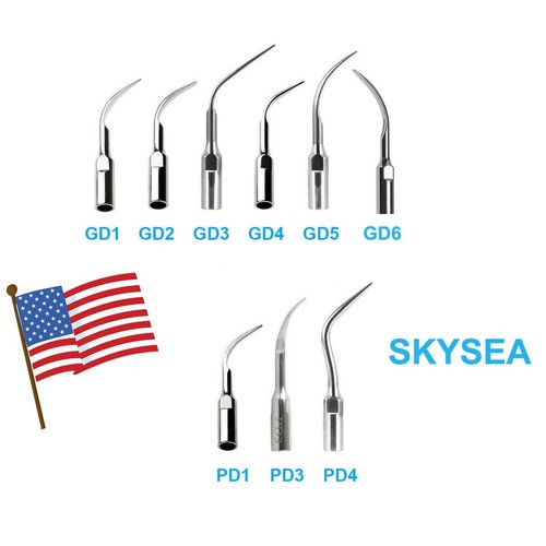 USA Dental Ultrasonic Scaler Scaling Endo Perio Tips for SATELEC DTE Handpiece - Picture 2 of 23
