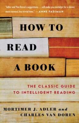 How to Read a Book by Mortimer J Adler: Used