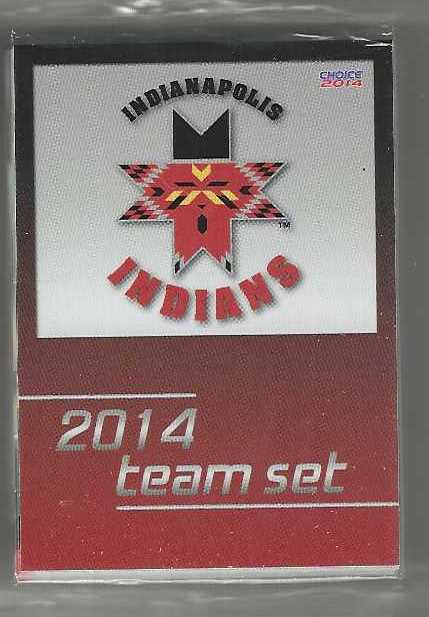 2014 INDIANAPOLIS INDIANS TEAM SET COMPLETE NEW