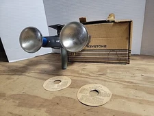 Vintage Keystone Two Lamp Barlight - Model L-20 Light Bar with Bulbs-OriginalBox