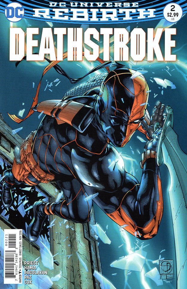 Deathstroke #2 Variant Comic Book 2016 - DC | eBay