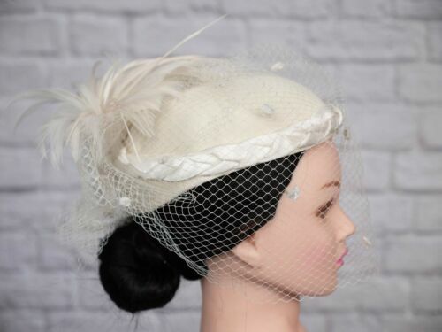 Vintage Ken Blair Ladies Feathered Hat With Ken Blair  display picture 3