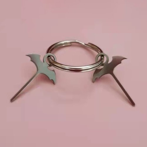 2Pcs Sim Card Tray Needle Bat Stainless Steel Thimble Mobile Phones Universal - Zdjęcie 5 z 8