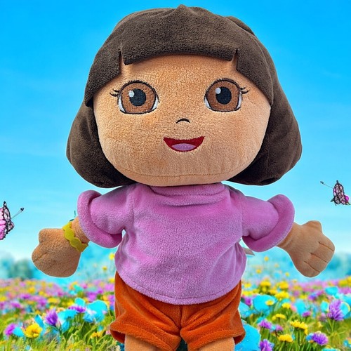 Nickelodeon 2012 Dora The Explorer 18" Plush Stuffed Doll - Picture 2 of 8