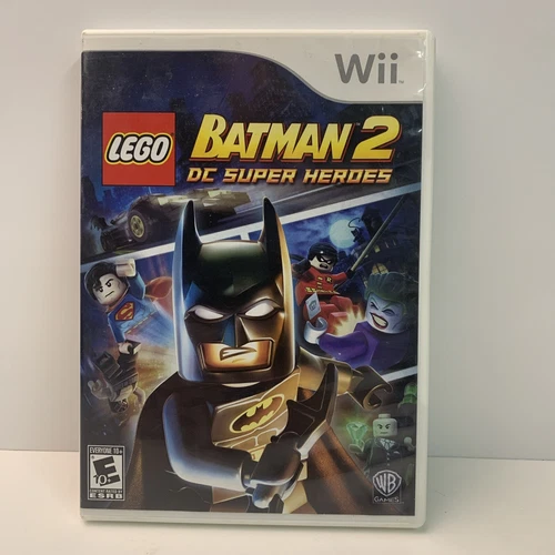 LEGO Batman 2 DC Super Heroes - Nintendo Wii - (See Pics)