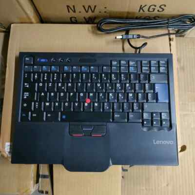 Belgium Layout SK-8845 USB Lenovo Thinkpad External Keyboard Red