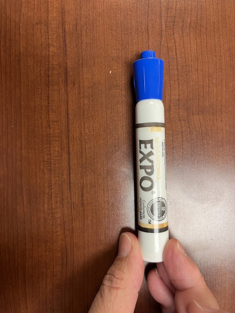 1 Vintage Sanford EXPO Dry-Erase Markers: Blue POTENT | eBay