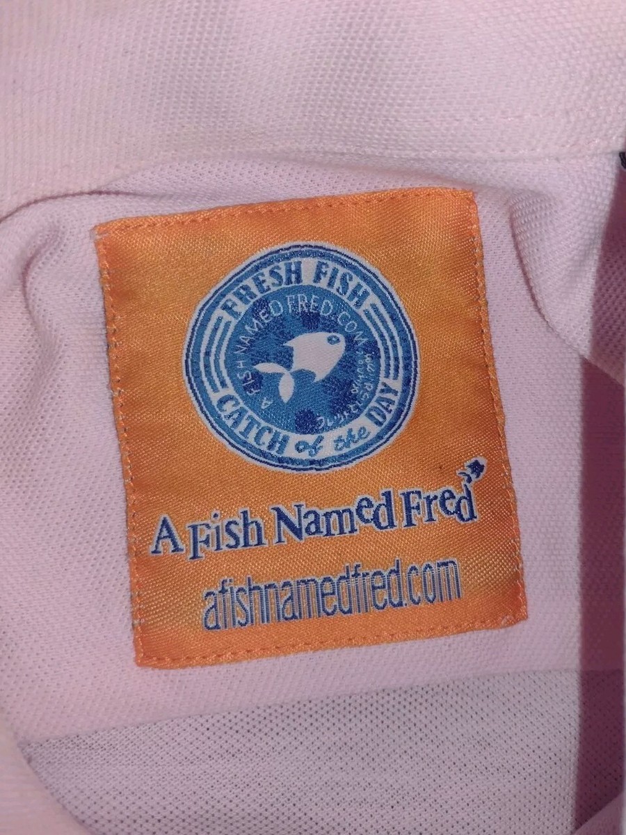 A Fish Name Fred Polo Shirt ,Small,Pink | eBay A Fish Name Fred Polo Shirt ,Small,Pink | eBay