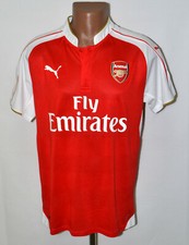 Arsenal London 2015/2016 Home Football Shirt Jersey Puma Size L Adult