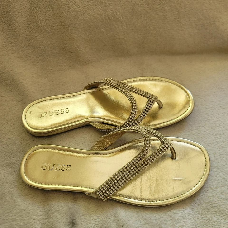 Sandalias de cuña Guess para mujer talla 8,5 Foto 3 de 3