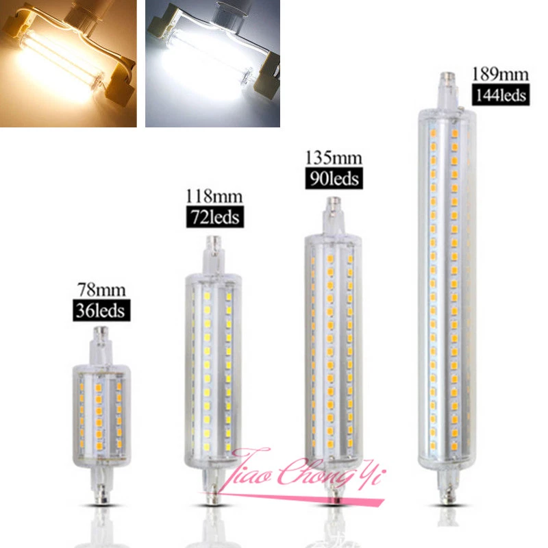 Dimmable Bulb R7S LED Corn 2835 SMD 78mm 118mm 135mm 189mm Light