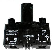 1PC 3SB3400-1PC 24VDC Siemens Lamps Socket Relay