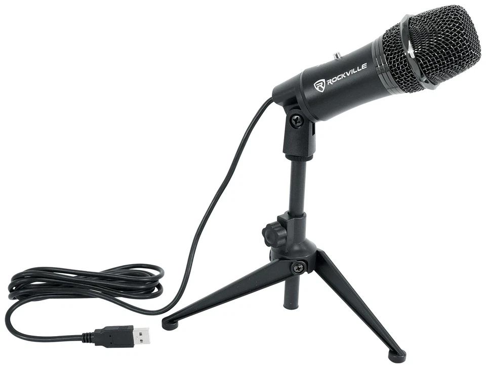 Rockville Z-STREAM USB Condenser Computer Microphone Youtube Zoom Podcasting Mic - Image 3 of 4