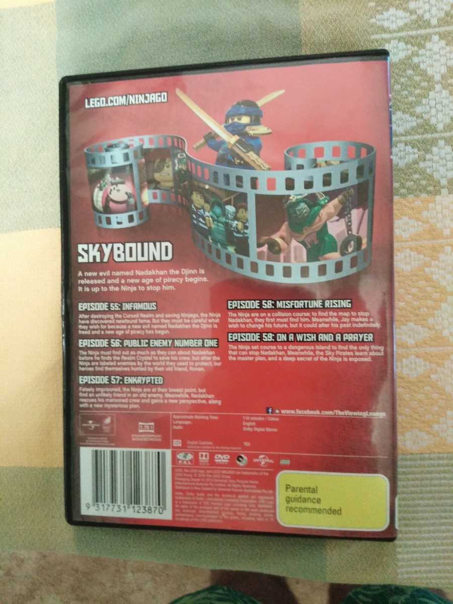 LEGO Ninjago Masters of Spinjitzu: Complete Season Vol 1&2 DVD