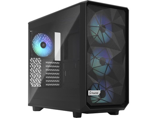Fractal Design Meshify 2 Lite RGB Black ATX Flexible Light Tinted Tempered Glass