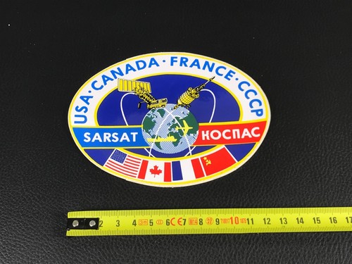 SPACE SPACE SATELLITE SARSAT Sticker Sticker - Picture 2 of 2