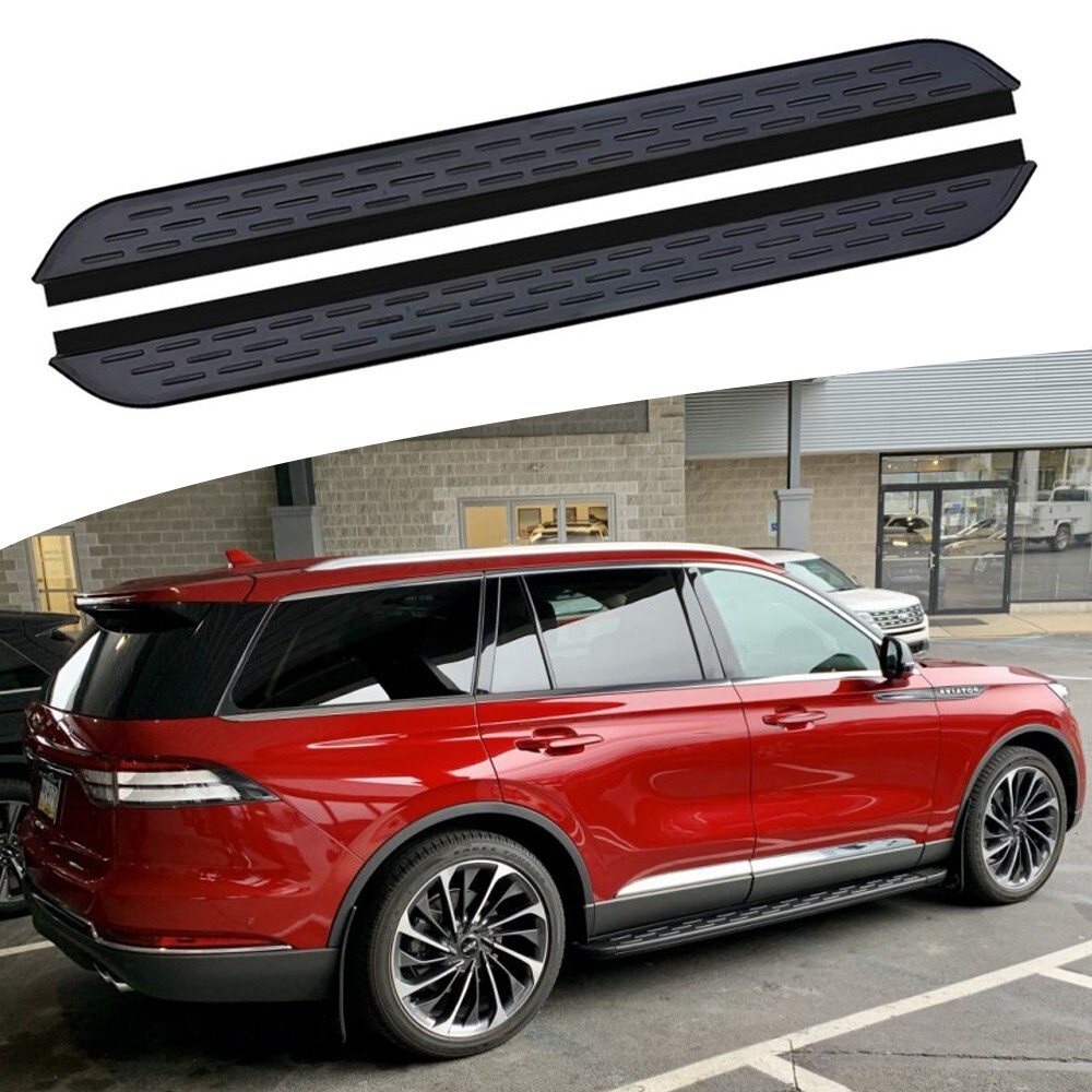US Stock Side Steps Nerf Bars Running Boards Fits For Lincoln