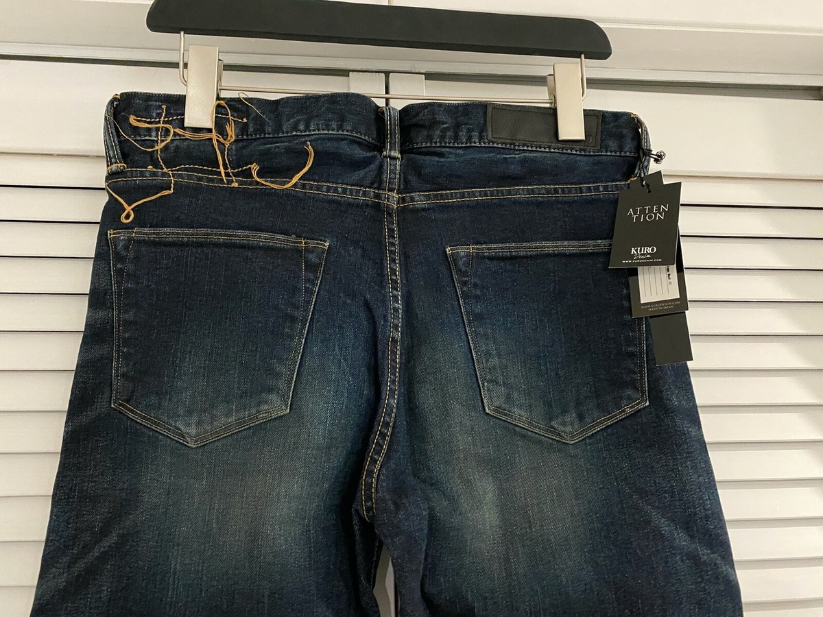 Kuro diamante vintage selvedge jeans, $550+ made in Japan KURO