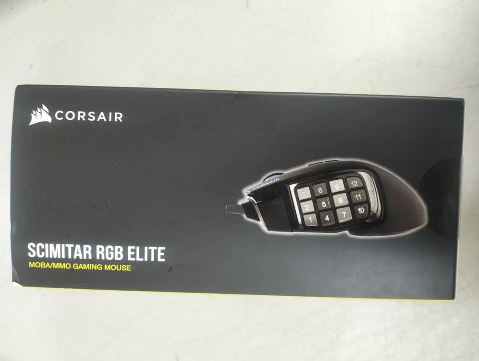 Corsair Scimitar Elite Optical MOBA/MMO RGB Gaming Mouse - Image 3 of 3