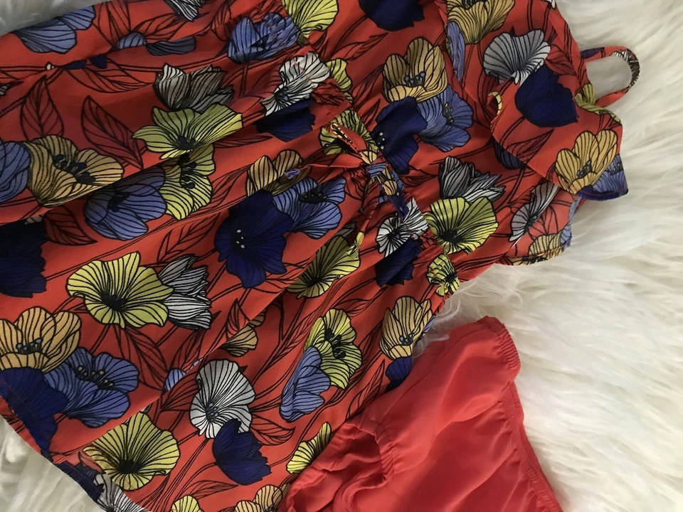 Cherokee Vestido Bebé Niña Con Bloomers Colores Brillantes Talla 18 Meses Foto 2 de 3