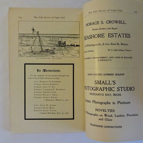 1902 Die Lebensretter von Cape Cod, Fotos & Illust, 1. Auflage, Rettungsschwimmer, rar - Bild 7 von 19