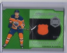 2018-19 SP Game Used 100 Point Club Jersey #100-CM Connor McDavid 23/99