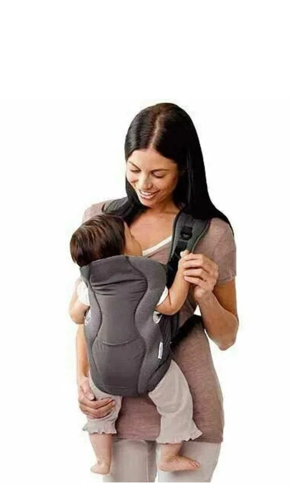 EVENFLO PORTABEBÉS CONVERTIBLE, GRIS CHEVRON  Foto 2 de 4