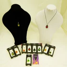 Ladies Minature Rose Necklace Pendant Valentines Christmas Flower Charm Gift