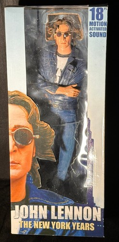 NECA 2006 RARE John Lennon 18" Figure With Motion Activated Sound