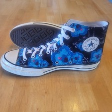 Converse Chuck Taylor 70 High Top Paradise Floral Sneaker Black Blue 164077C