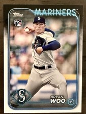 2024 Topps Series 1 - Bryan Woo #12 (RC)