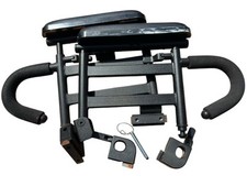 Quantum Q6 Edge Rival Dual Post Adjustable Armrests Arm Rest Power Wheelchair