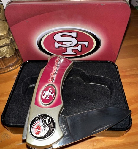 San Francisco 49ers Bundle - Mug, NFL Logo Watch, & Pocket Knife - Picture 3 of 6