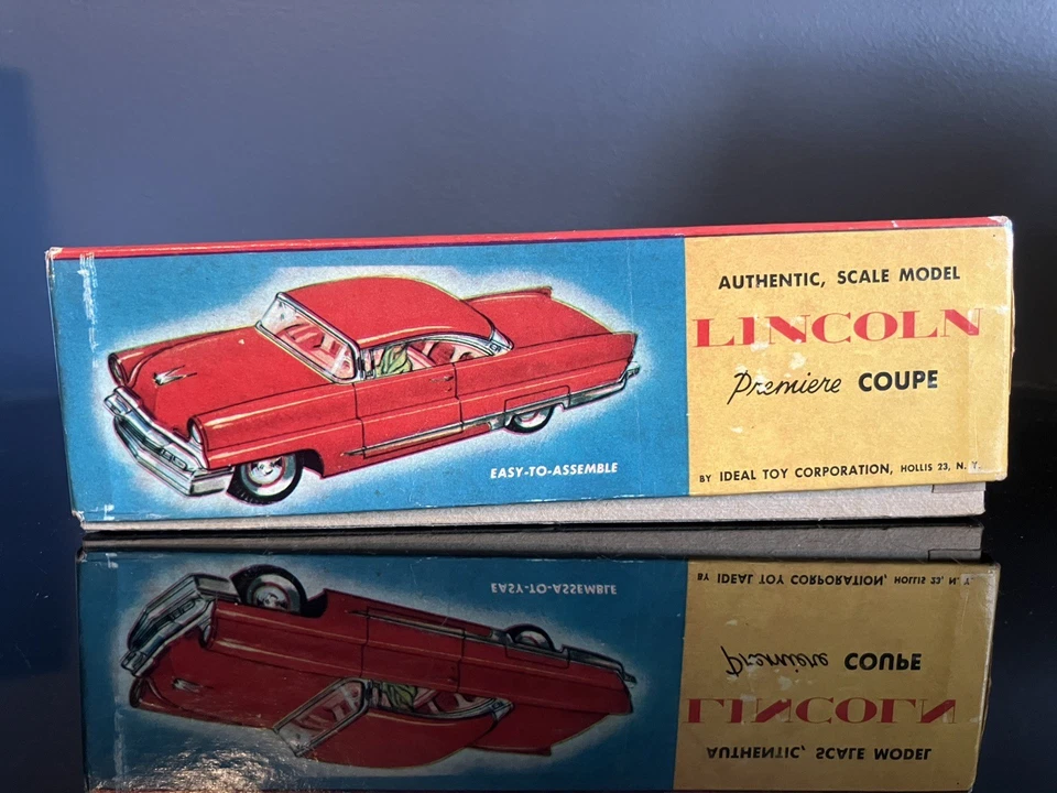 Ideal Lincoln Premier Coupe Model In Box Very Hard To Find 1/25 - Image 4 of 4