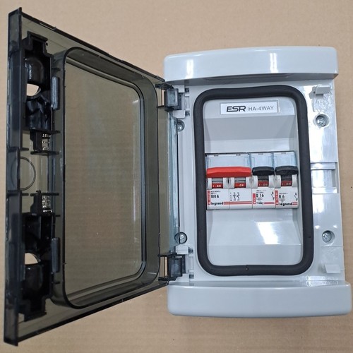 2 Way Garage Consumer Unit with 6A and 16A MCBs IP65 Suitable for Outdoors - Picture 6 of 13