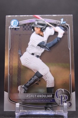 Ashly Andujar #BCP-20 2025 Bowman Chrome Prospects Colorado Rockies