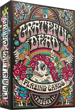 Theory11 Grateful Dead Playing Cards Premium Deck with Iconic Band-Themed Artwor