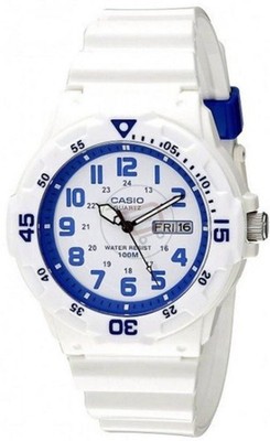 Casio MRW200HC-7B2V Men's Analog White Resin Band Watch