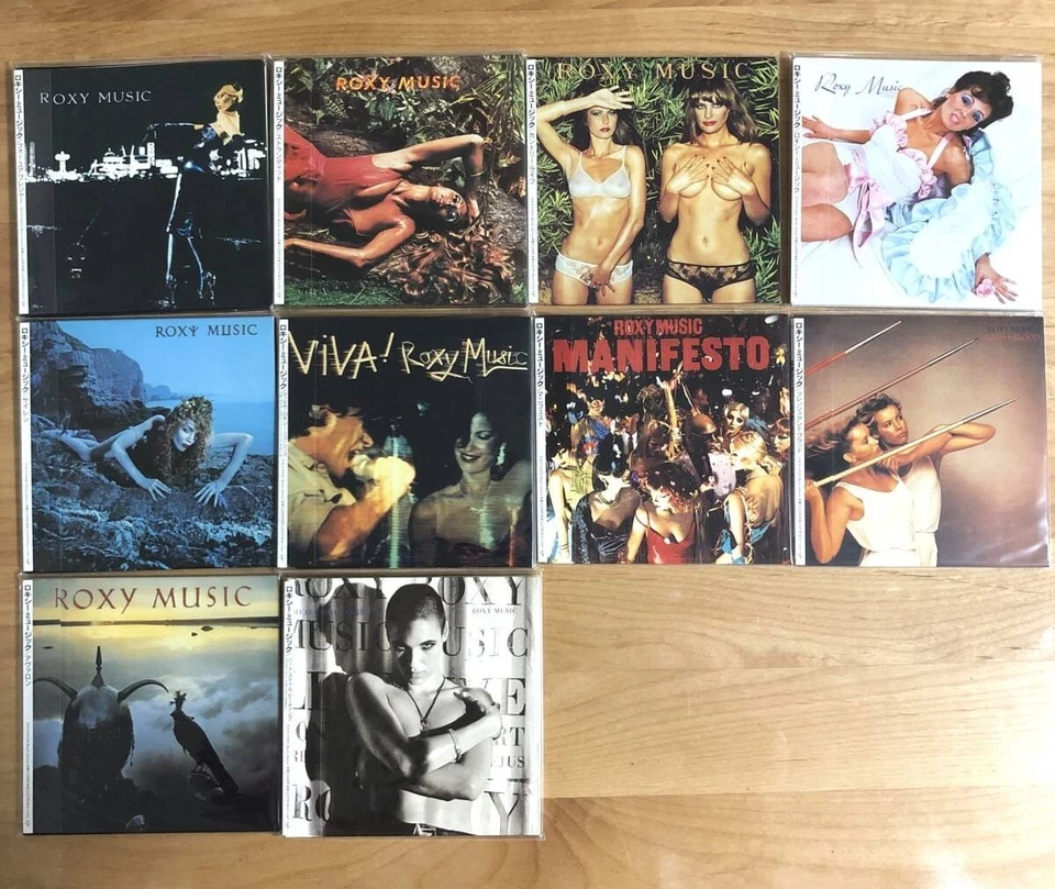 ROXY музыкальный компакт-диск 10 названий промо бокс-сет ограниченного тиража Японии OOP бумажный конверт - Изображение 4 из 4