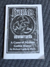 1994 Jyhad Card Game Starter Deck