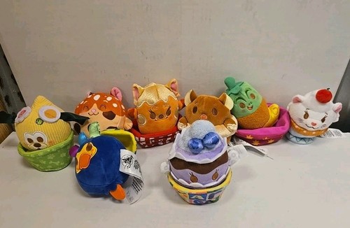 Disney Munchlings Mini plush lot of 8 Snacks Food Treats Sweets