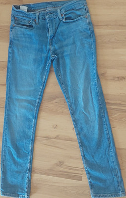 Levi's 511 Slim Jeans Blau Denim W31 L32 Gerades Bein Five-Pocket