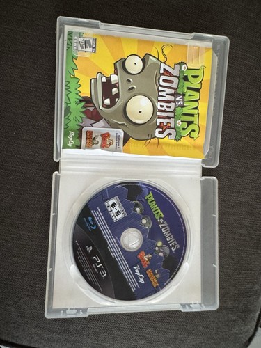 Plants Vs. Zombies Playstation 3 PS3 CIB Complete w/ Manual Read - Picture 3 of 7