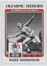 1984 M&M's Olympic Heroes Babe Didrikson Zaharias Babe Didrikson #12 0b6
