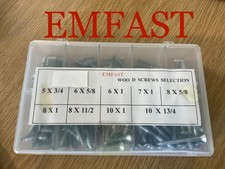 Countersunk Pozi Woodscrews Screws Assortment Selection Box