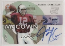 2002 Topps Pristine Auto Josh McCown #P-JM Auto 0b2