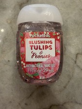 PocketBac Blushing Tulips  Peonies Antibacterial Hand Gel 1 fl oz