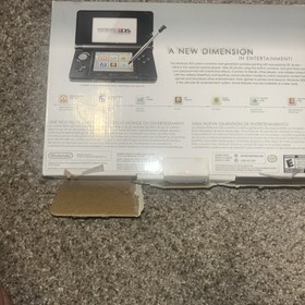 Nintendo 3DS 2GB box only   - Cosmo Black box and inserts only   